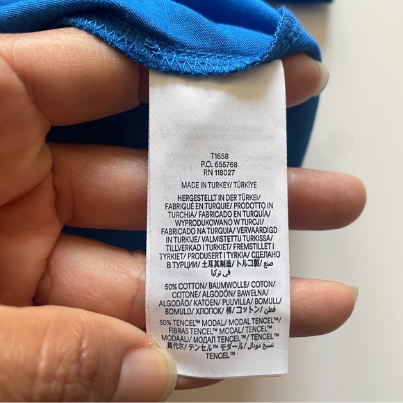 NEW Boden Supersoft Boat Neck T-Shirt Tee Top Gallery Blue Size 6 T1658 - Picture 8 of 8